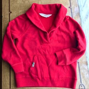 J Crew red sweatshirt, small ❤️ excellent cond